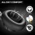 Monster Persona SE ANC Active Noise Cancelling Headphones, Wireless Bluetooth Headphones Over Ear, 60H Playtime, HiFi Stereo Audio, Deep Bass, Built-in Mic, Memory Foam Ear Cups for Home Office - Black